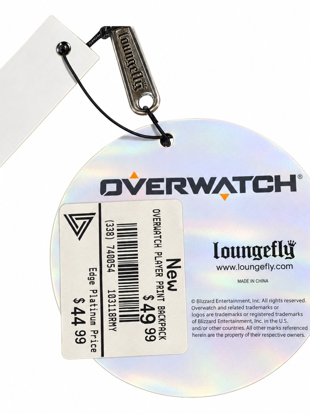 Overwatch x Loungefly Multicolor Character Print Backpack - Picture 3 of 6